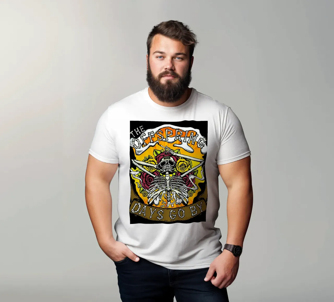 The Offspring band t-shirt by vanhesling