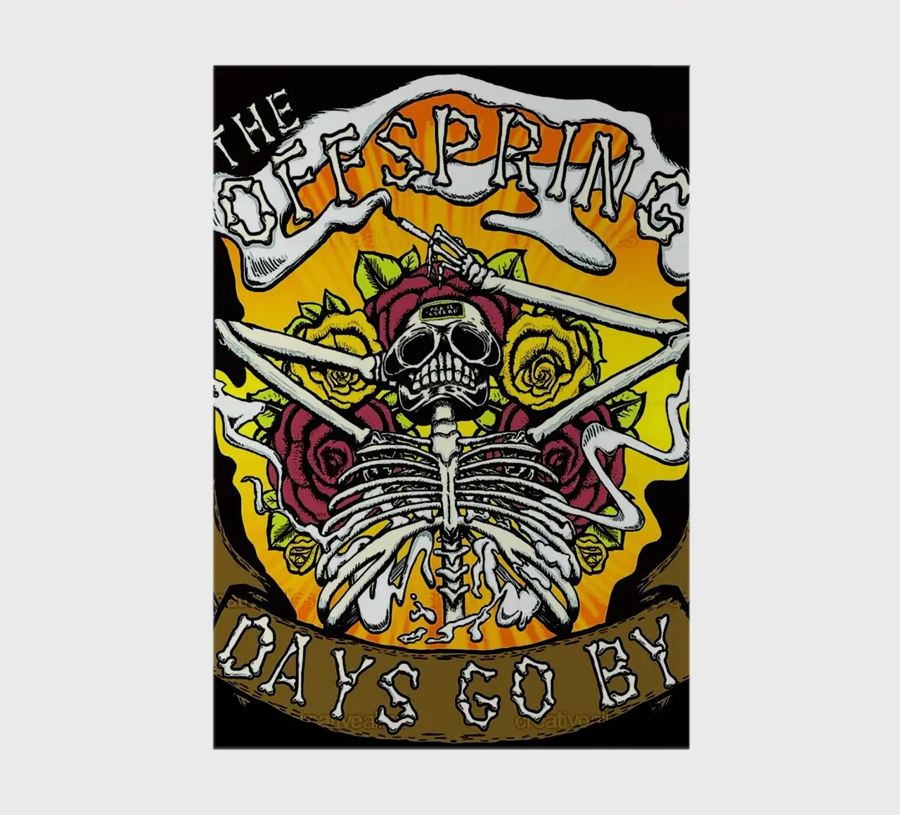 Le groupe The Offspring carnet de notes de vanhesling