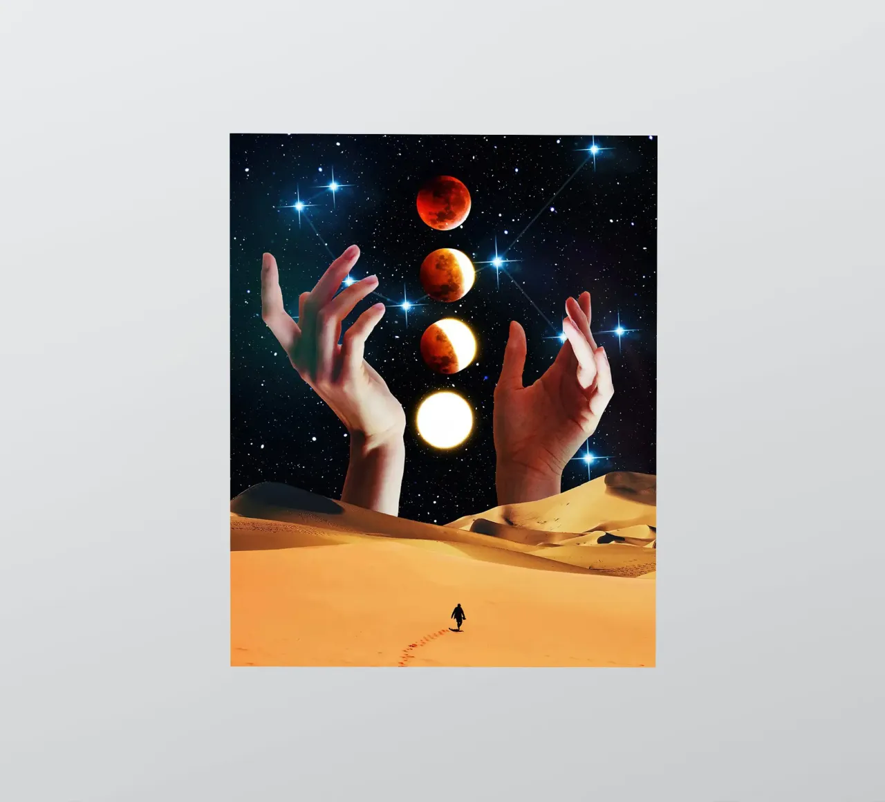 deser night sticker by Green
