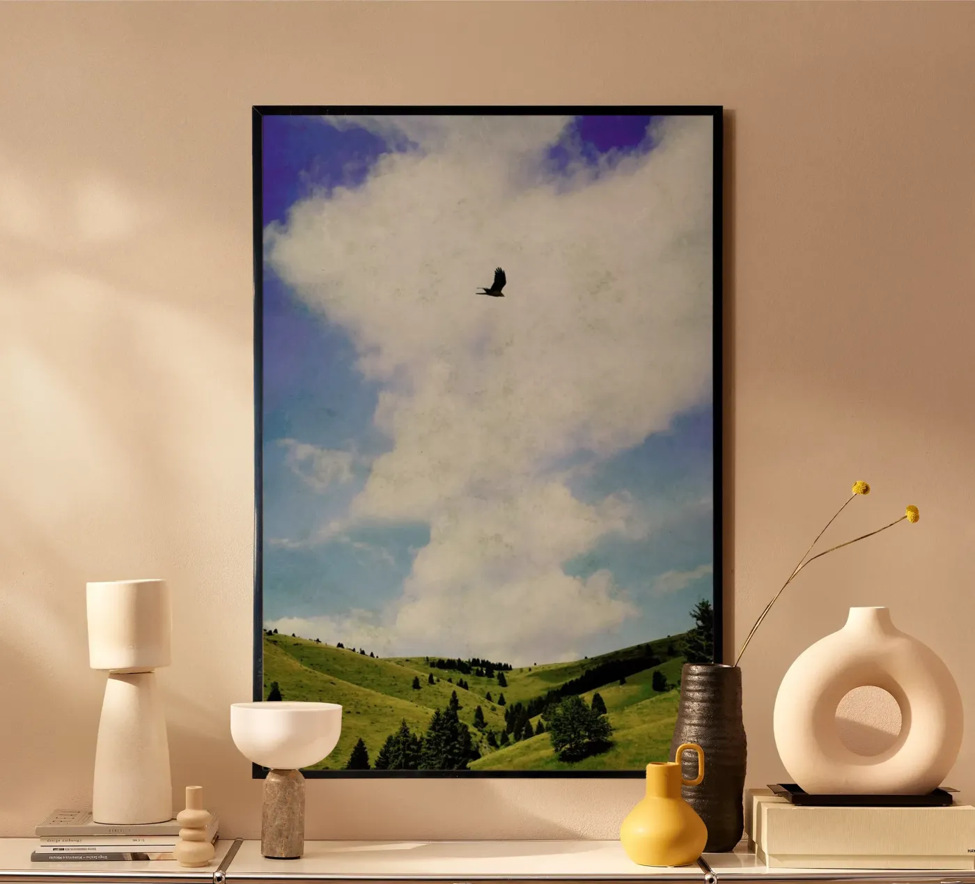 The Hawk poster van Angelo Cerantola