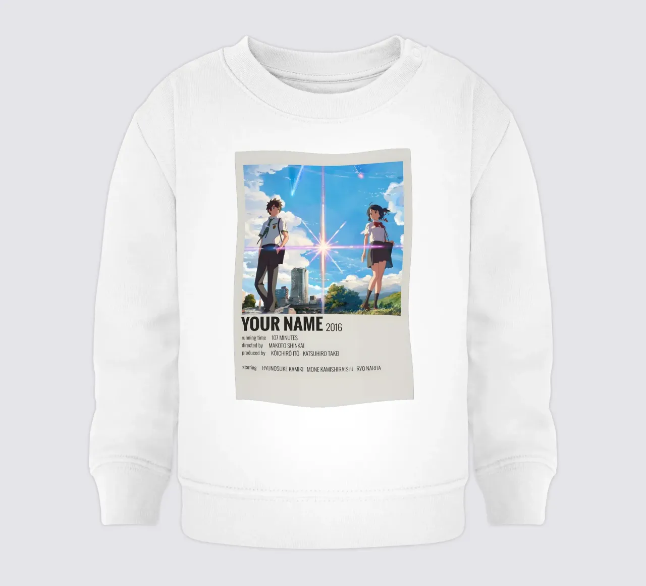 YOUR NAME 2016 felpa neonato da MVFminimalist
