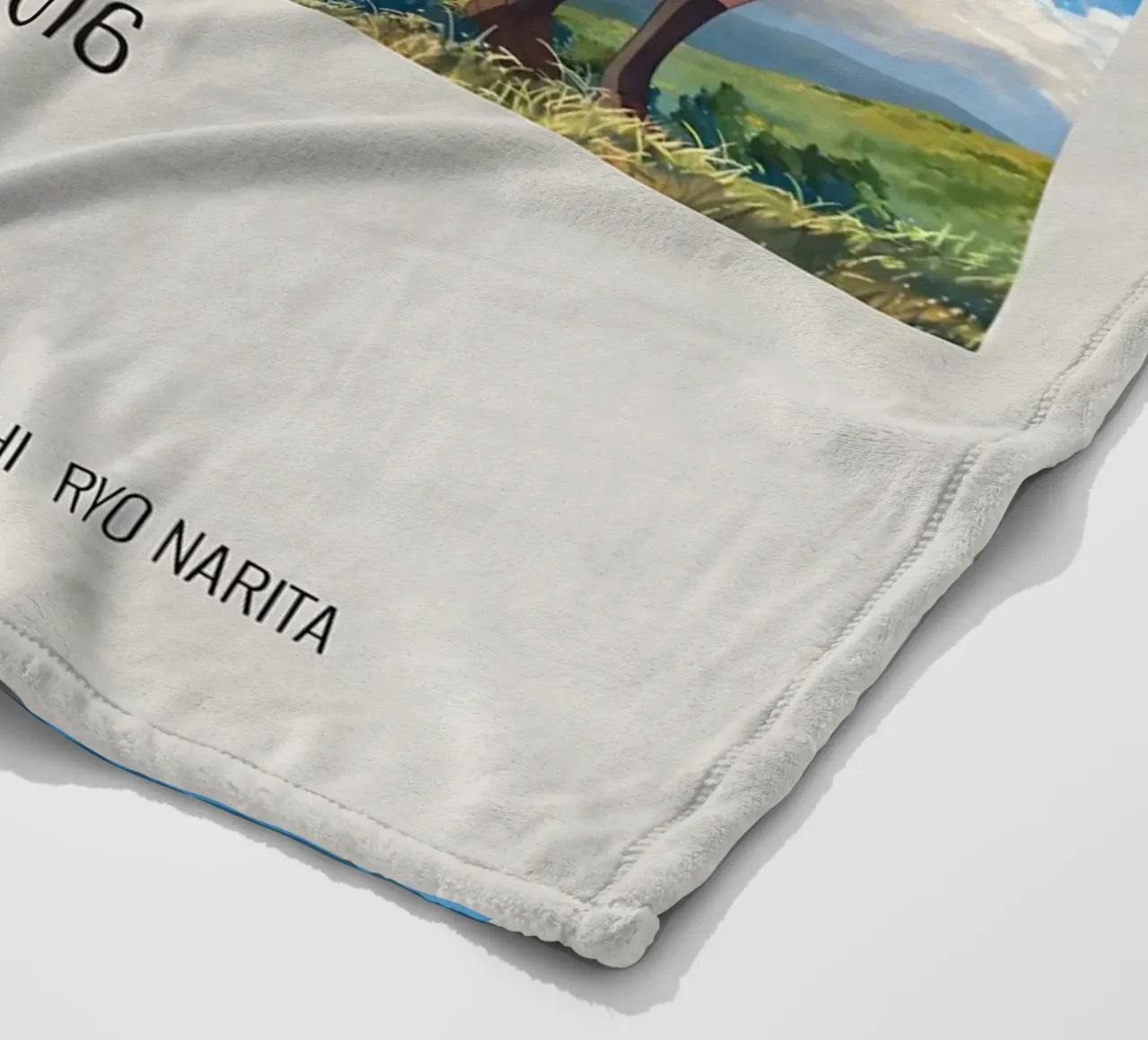 YOUR NAME 2016 coperta in pile da MVFminimalist