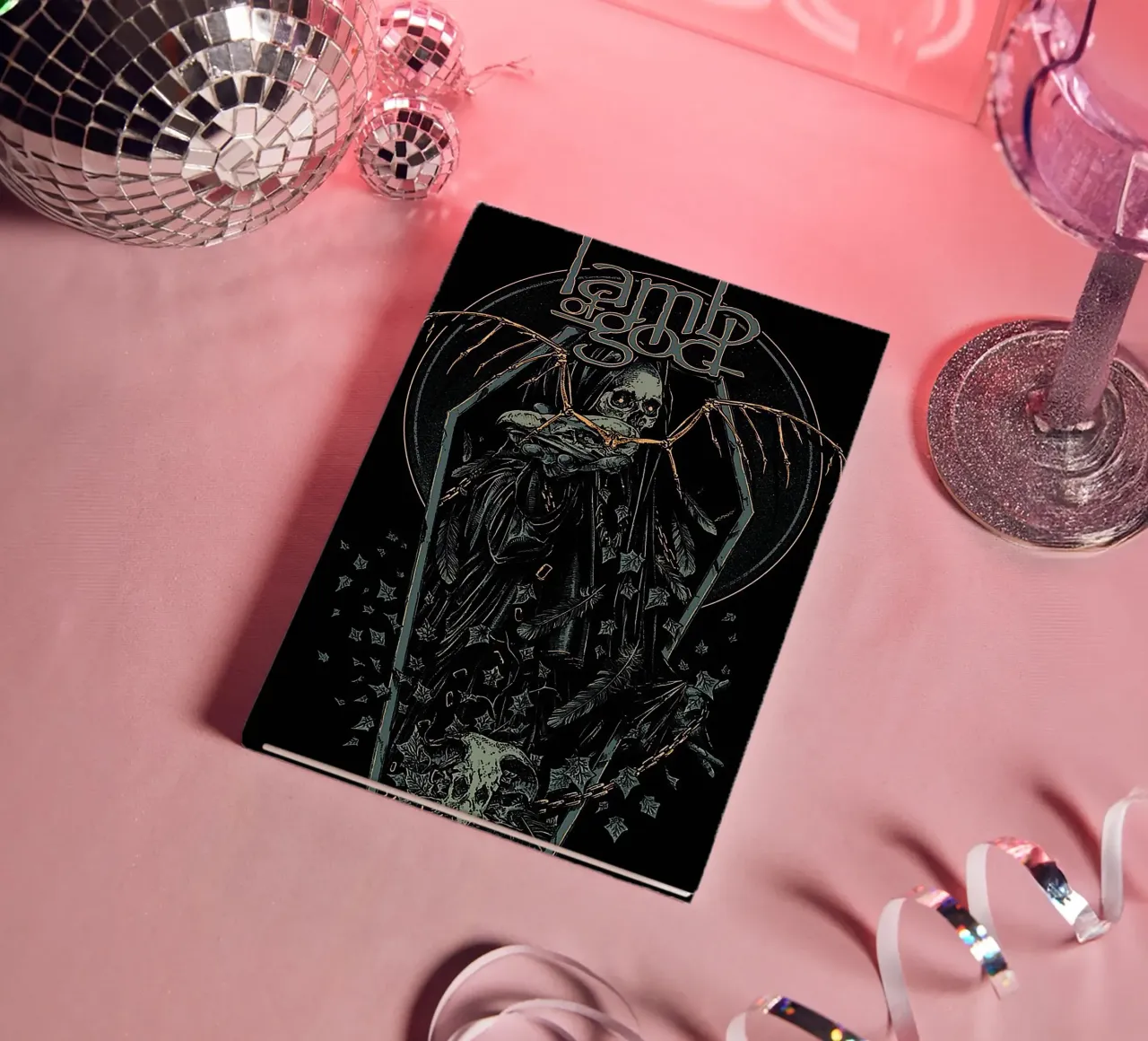 Groupe Lamb of God carnet de notes de vanhesling
