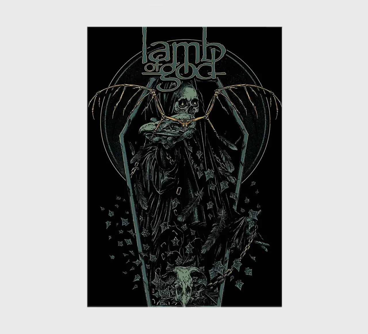 Groupe Lamb of God carnet de notes de vanhesling