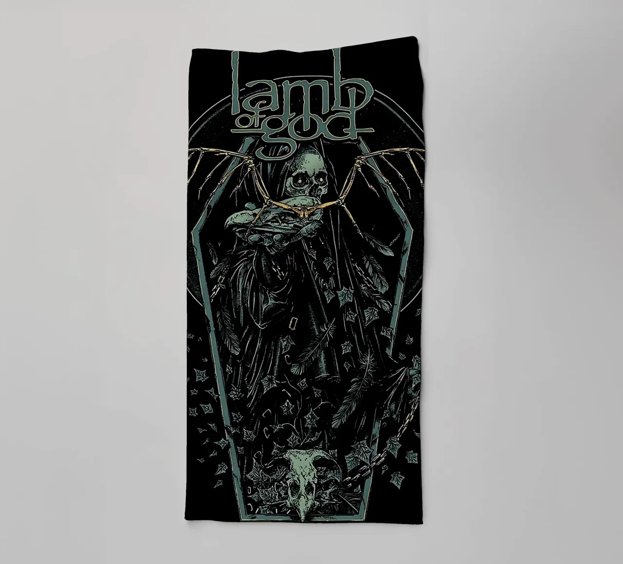 Groupe Lamb of God serviette de bain de vanhesling