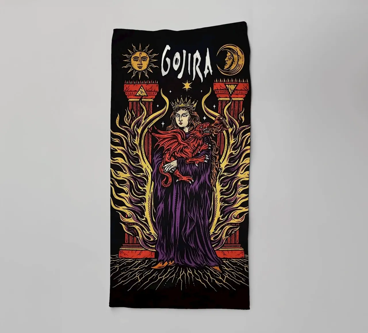 Gojira band asciugamano da bagno da vanhesling