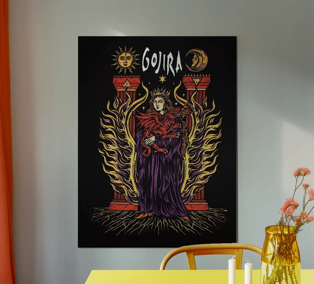 Gojira band carta hahnemühle da vanhesling