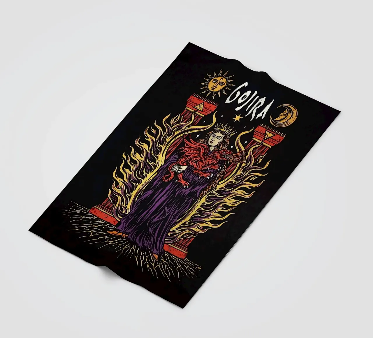 Gojira band coperta in pile da vanhesling