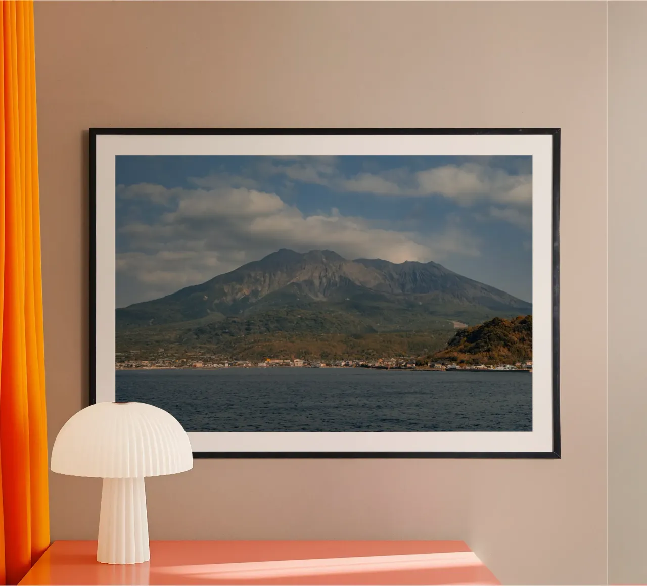 Sakurajima Volcano in Kagoshima, Japan hahnemühle by Marcel Bisig