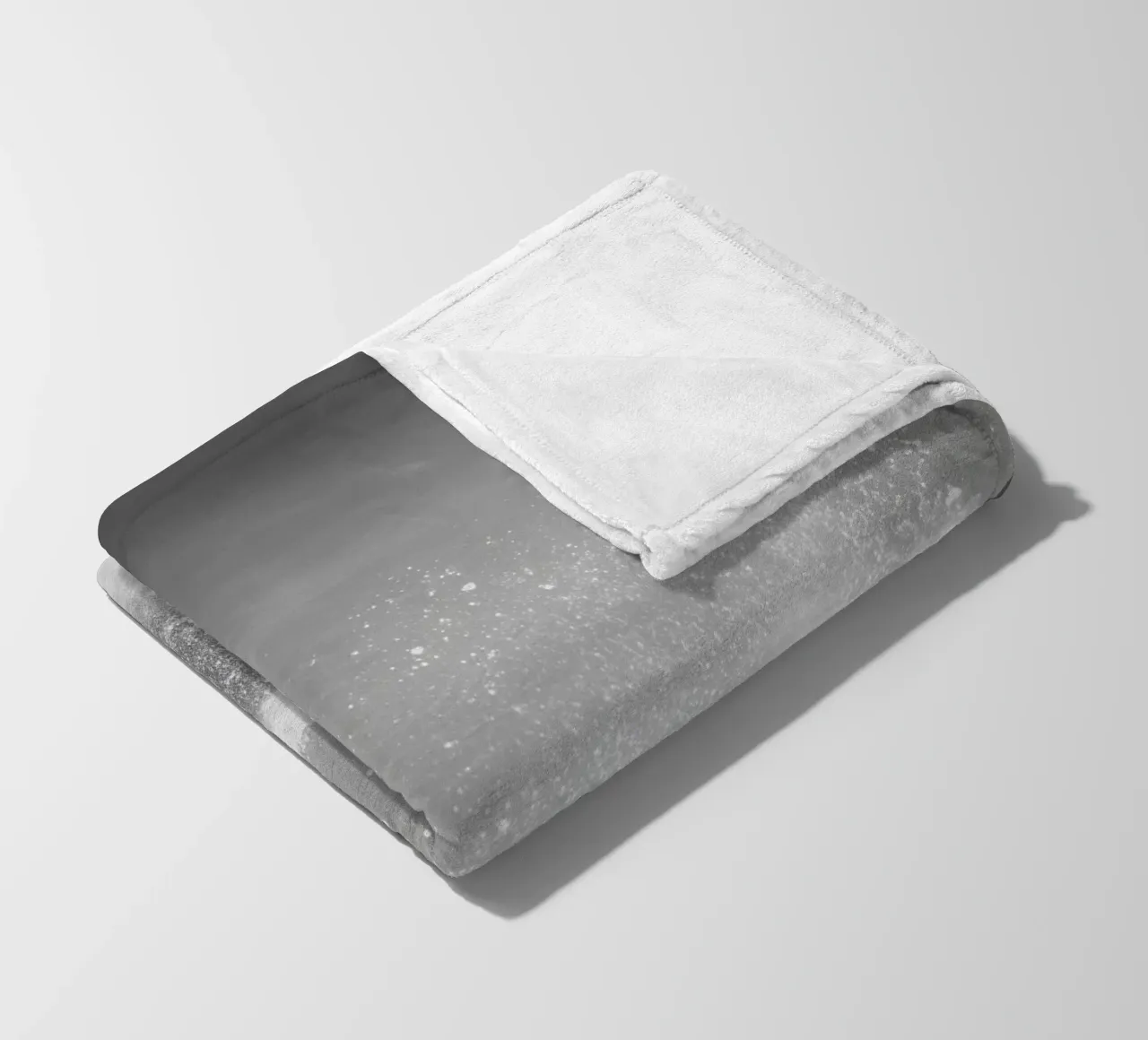 Surfer in Motion - Black and White Wave Action Poster coperta in pile da Vela Luna