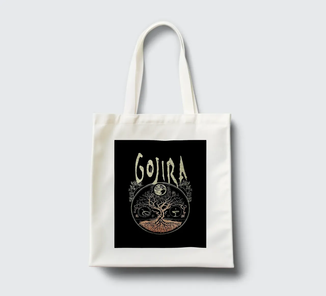 Gojira band tote bag by vanhesling
