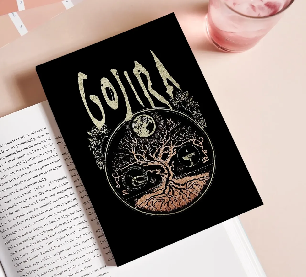 Groupe Gojira carnet de notes de vanhesling
