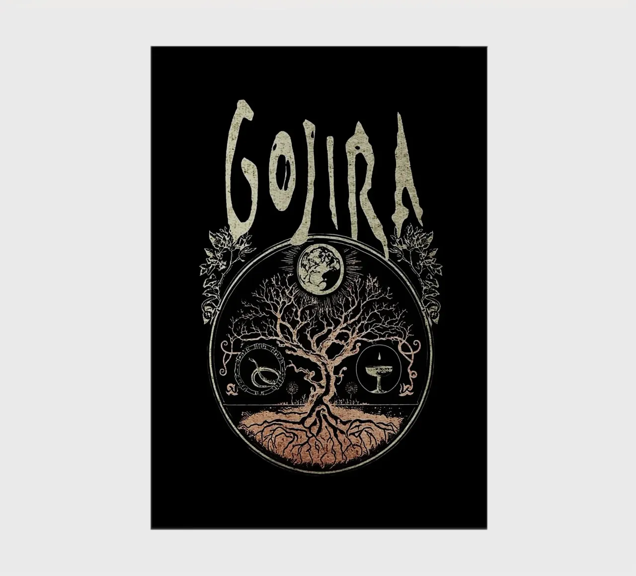 Groupe Gojira carnet de notes de vanhesling