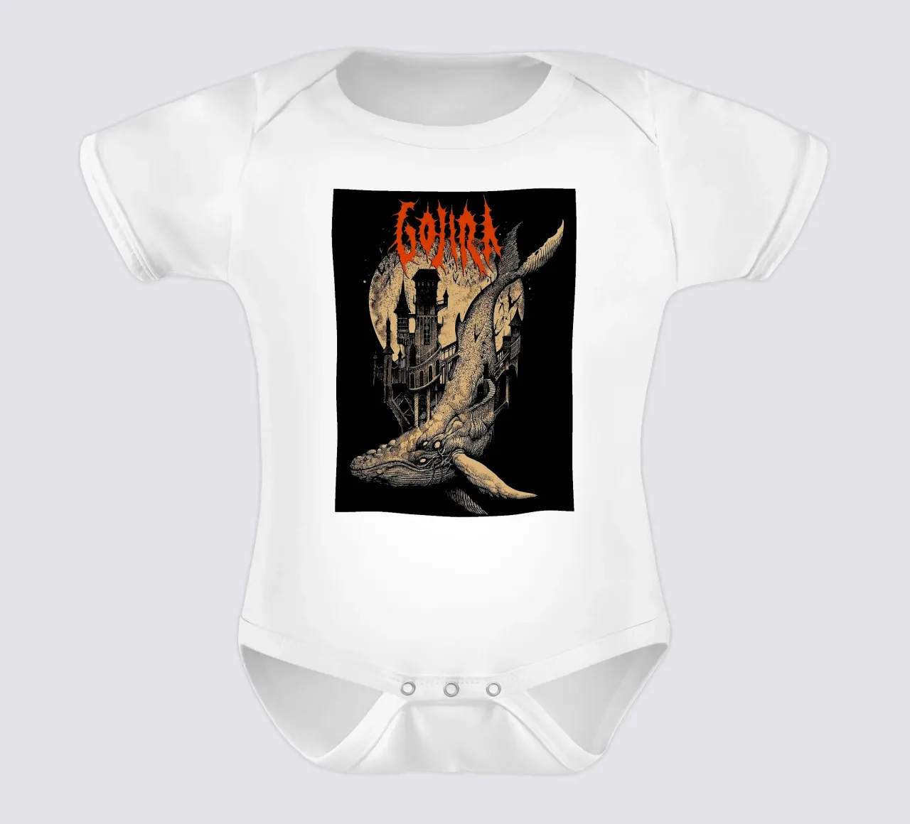 Gojira band body neonato maniche corte da vanhesling