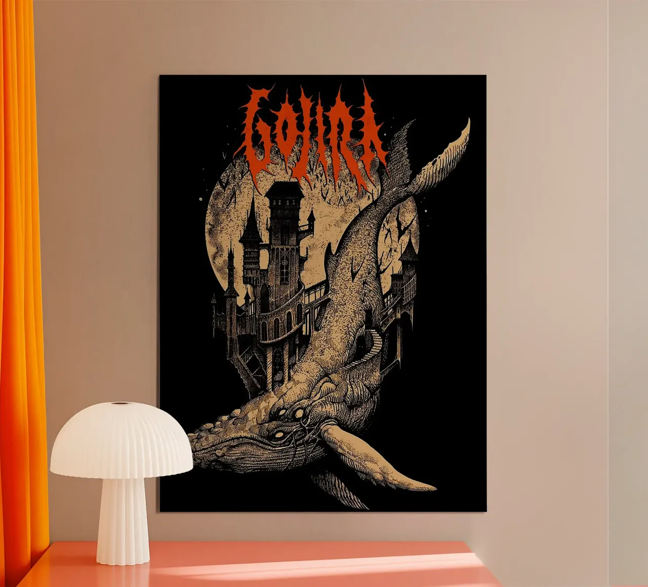 Gojira band carta hahnemühle da vanhesling