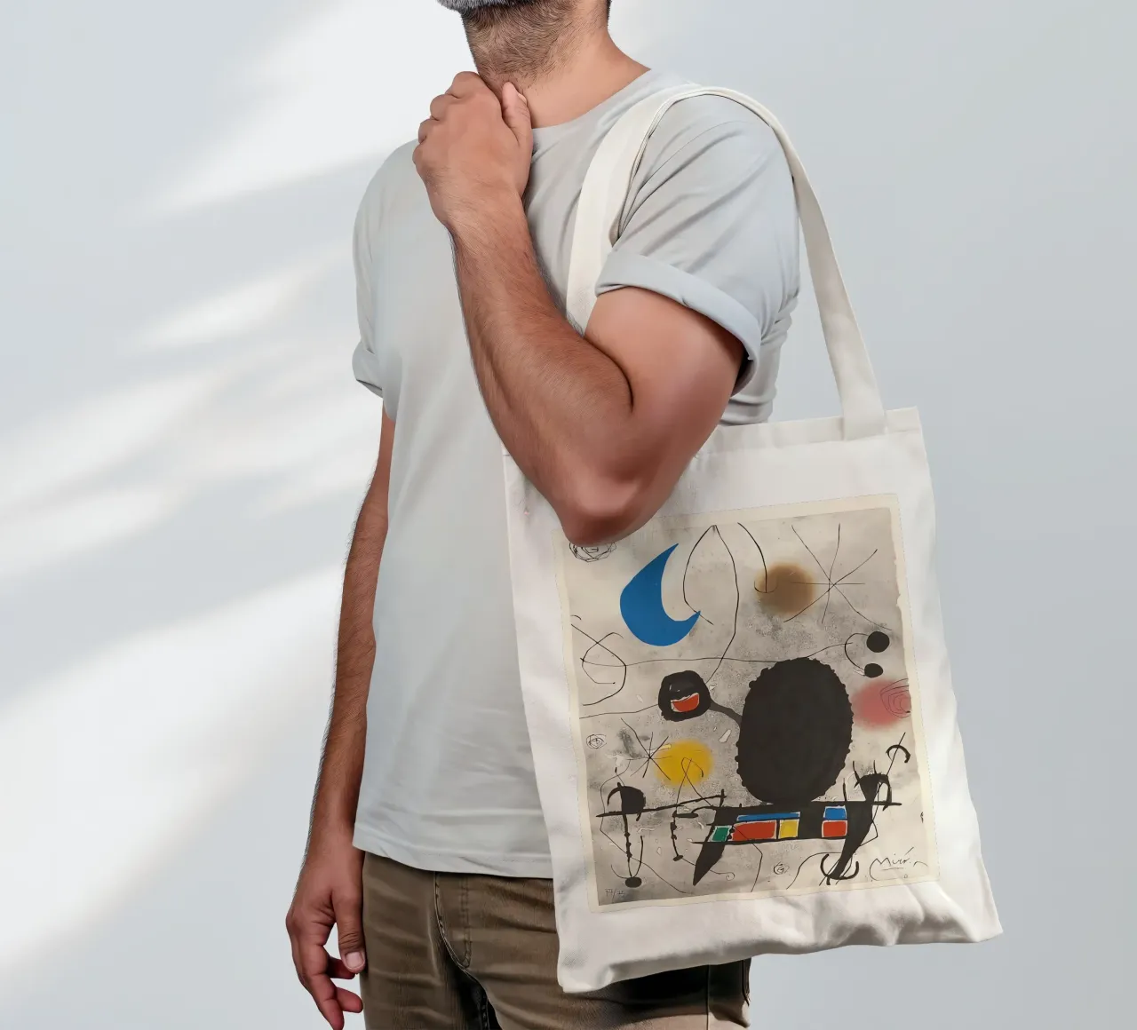 Solar Bird Lunar Bird tote bag by Narciso