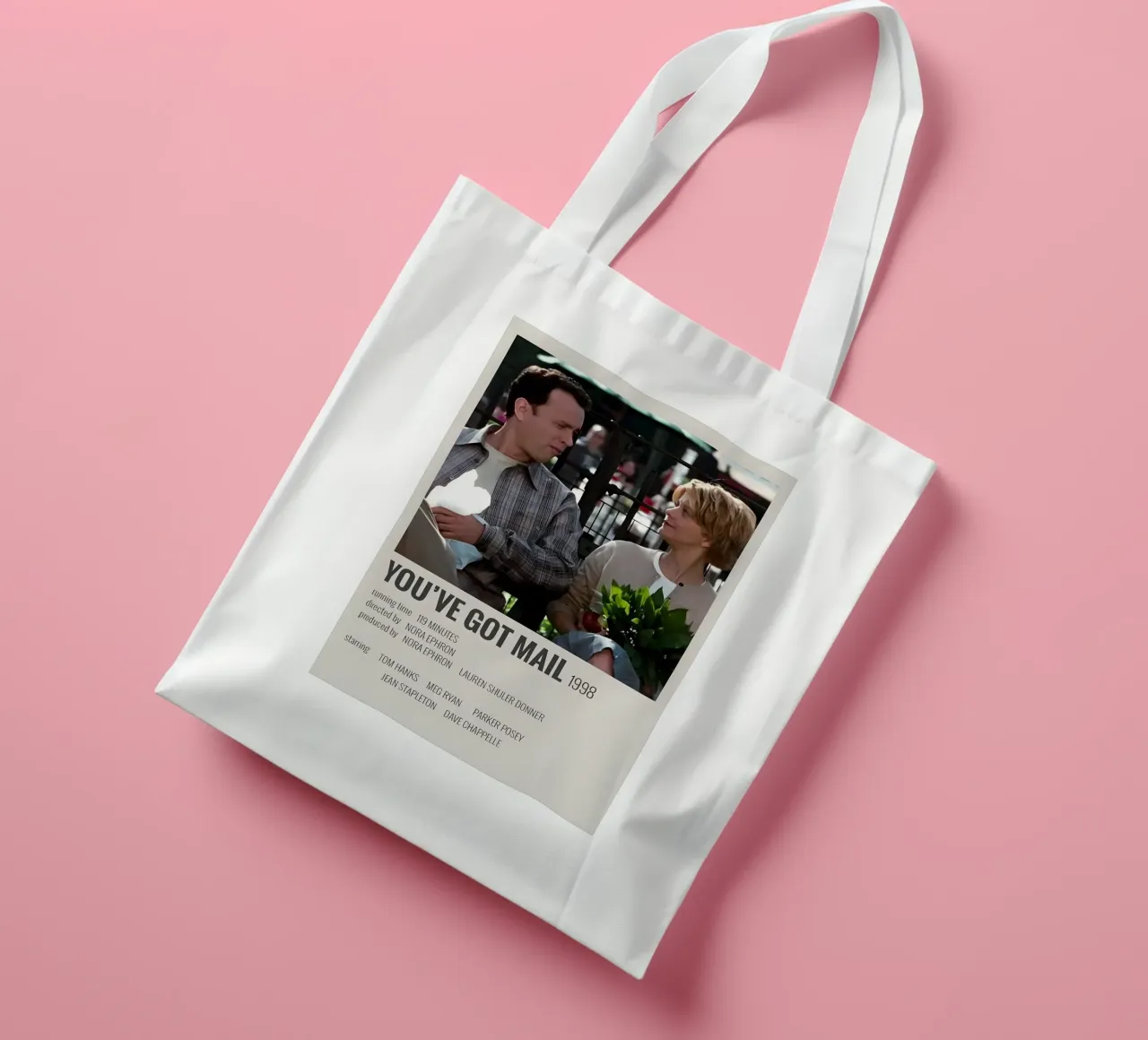 YOU'VE GOT MAIL 1998 Jutebeutel von MVFminimalist