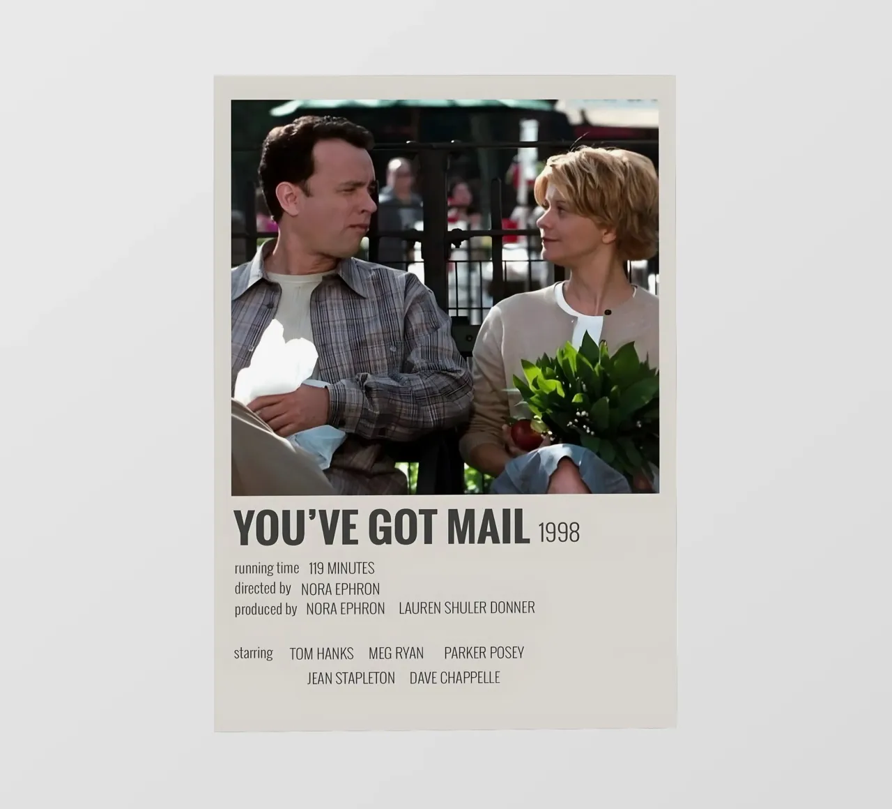 YOU'VE GOT MAIL 1998 pellicola backlit da MVFminimalist
