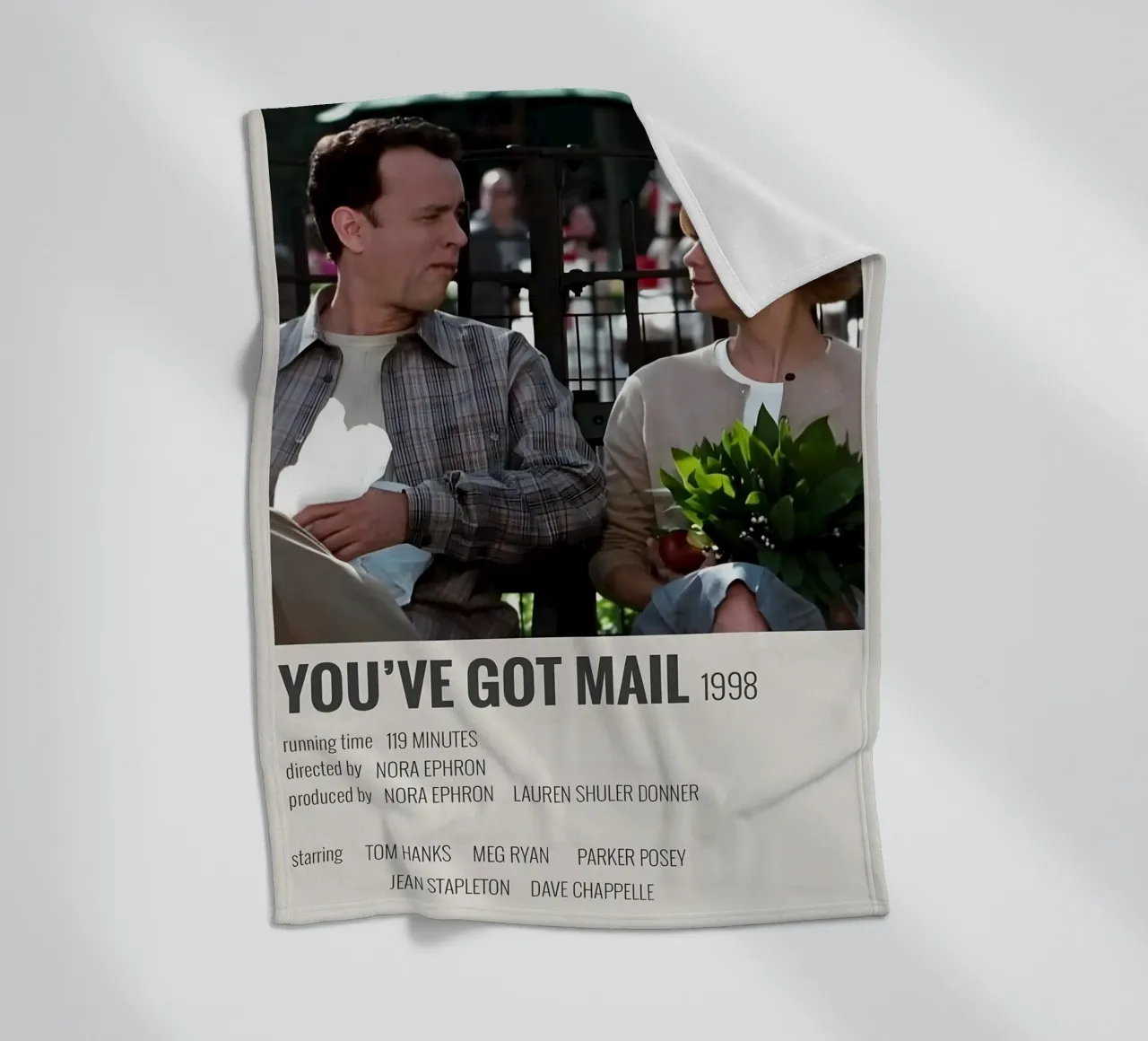 YOU'VE GOT MAIL 1998 coperta in pile da MVFminimalist