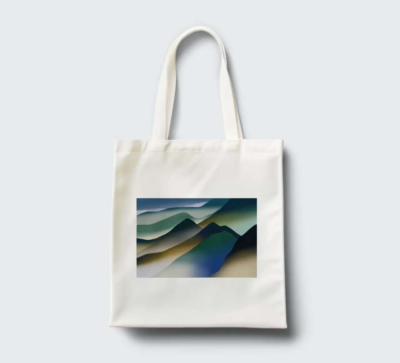 Colline ondulate borsa in juta da Little Dean