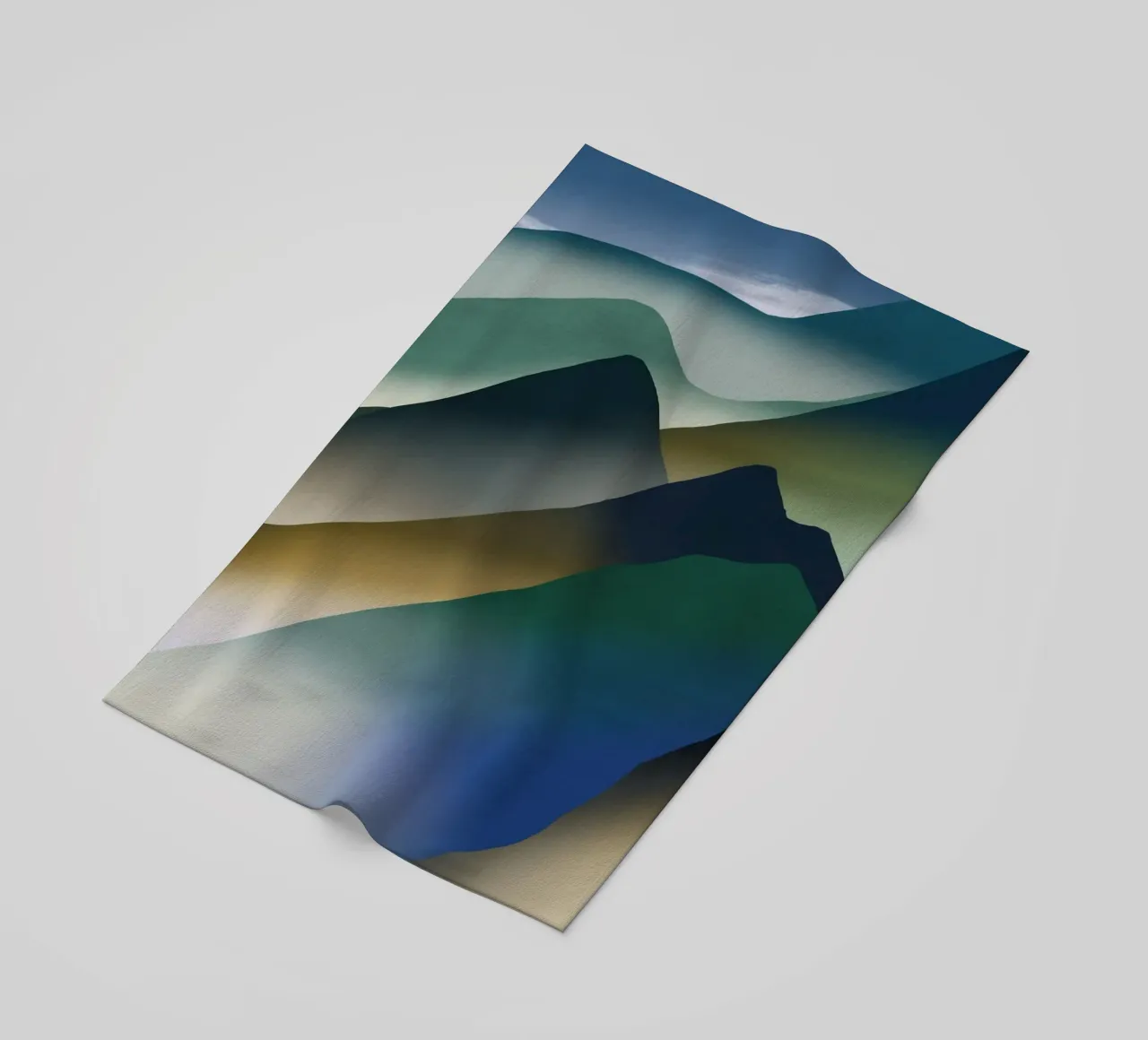 Colline ondulate telo mare da Little Dean