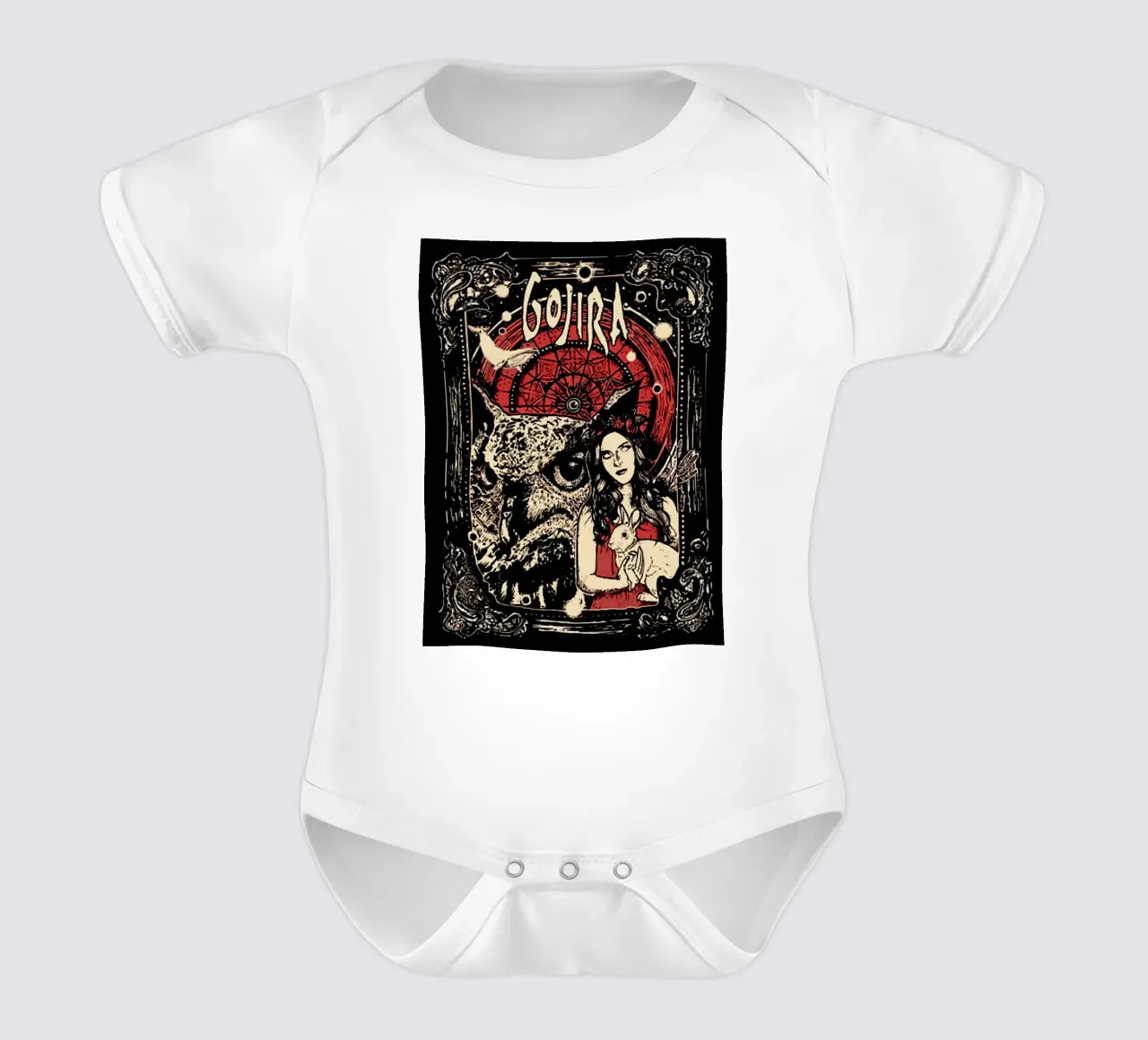 Gojira band body neonato maniche corte da vanhesling
