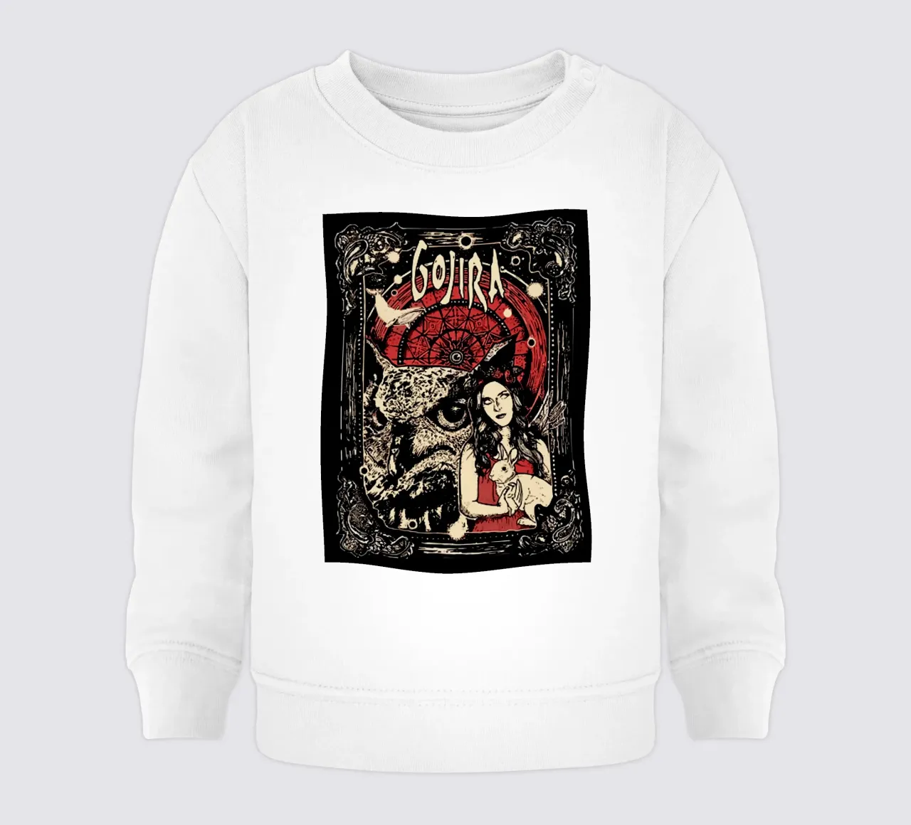 Gojira band felpa neonato da vanhesling