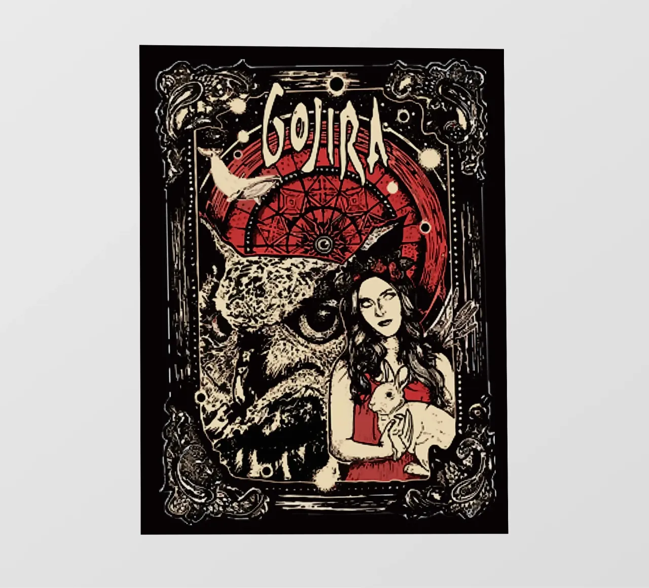 Gojira band pellicola backlit da vanhesling