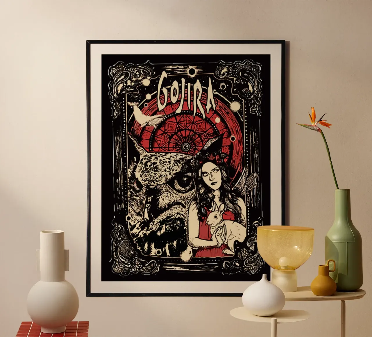 Gojira band carta hahnemühle da vanhesling