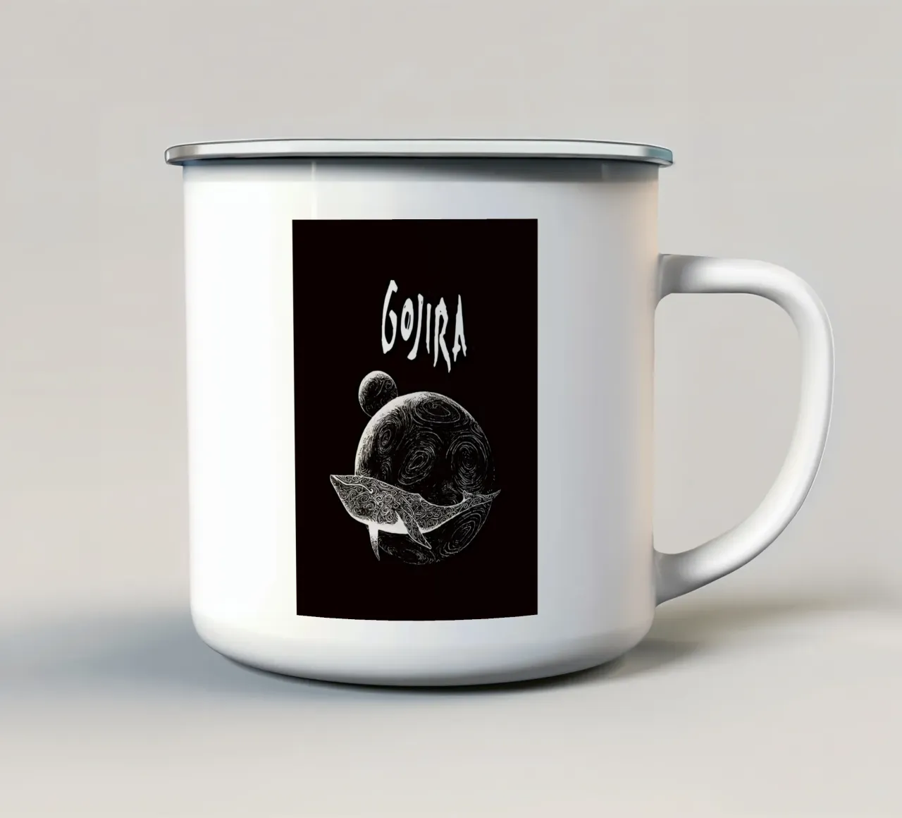 Gojira band emaille mok van vanhesling