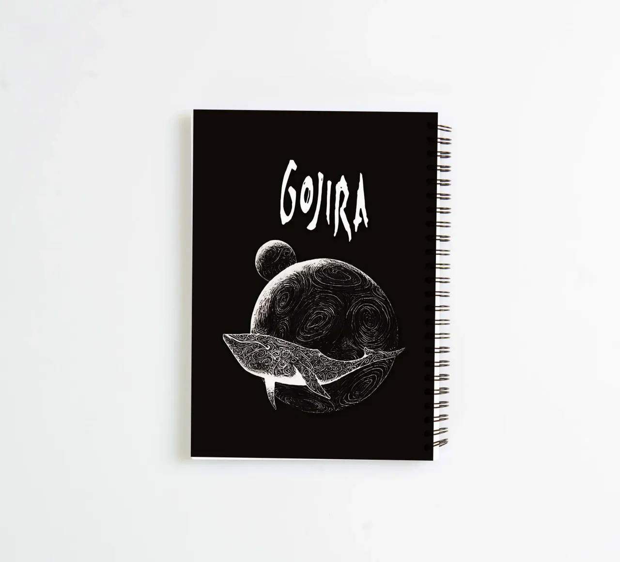 Groupe Gojira carnet à spirale de vanhesling