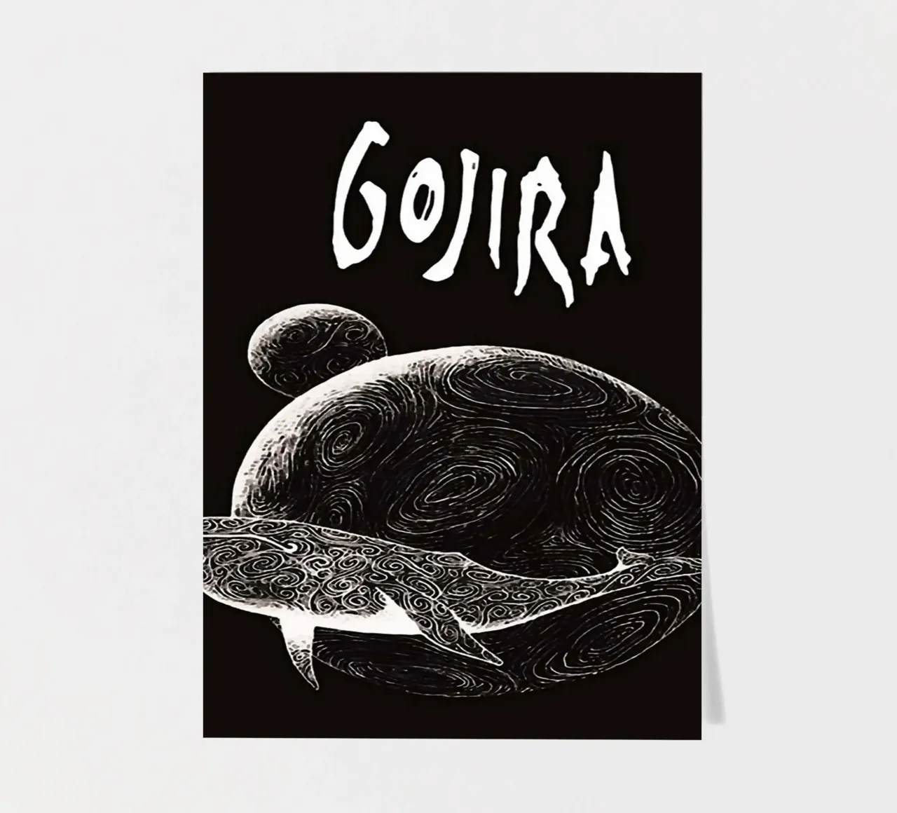 Groupe Gojira planche autocollant de vanhesling