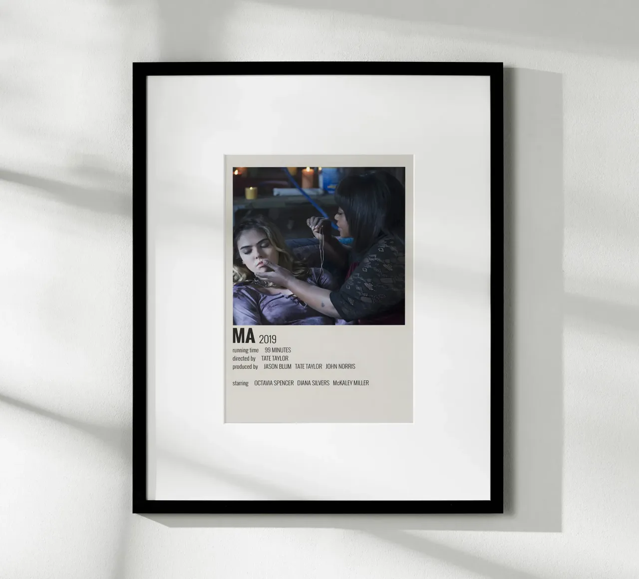 ΜΑ 2019 poster da MVFminimalist