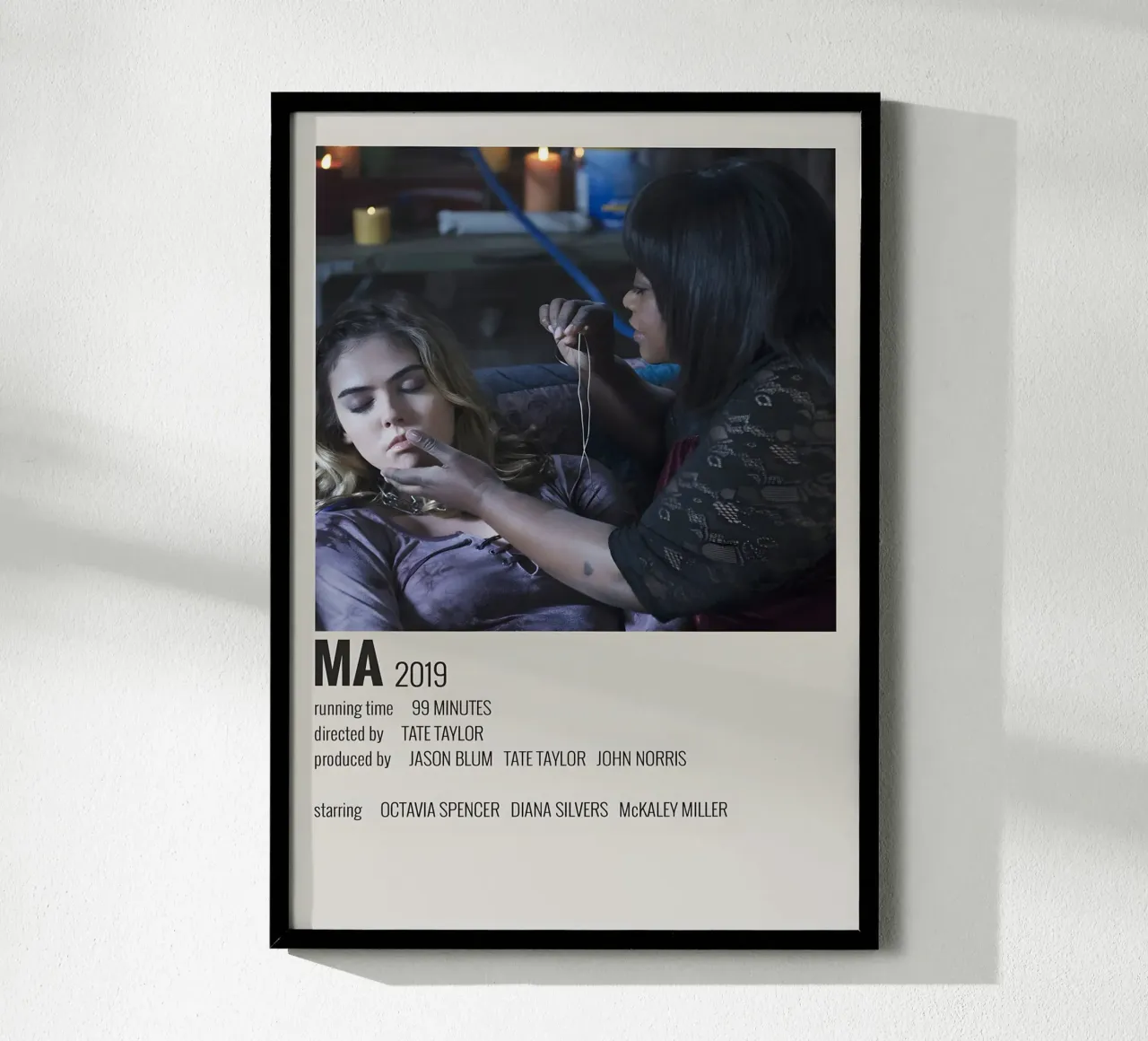 ΜΑ 2019 poster da MVFminimalist