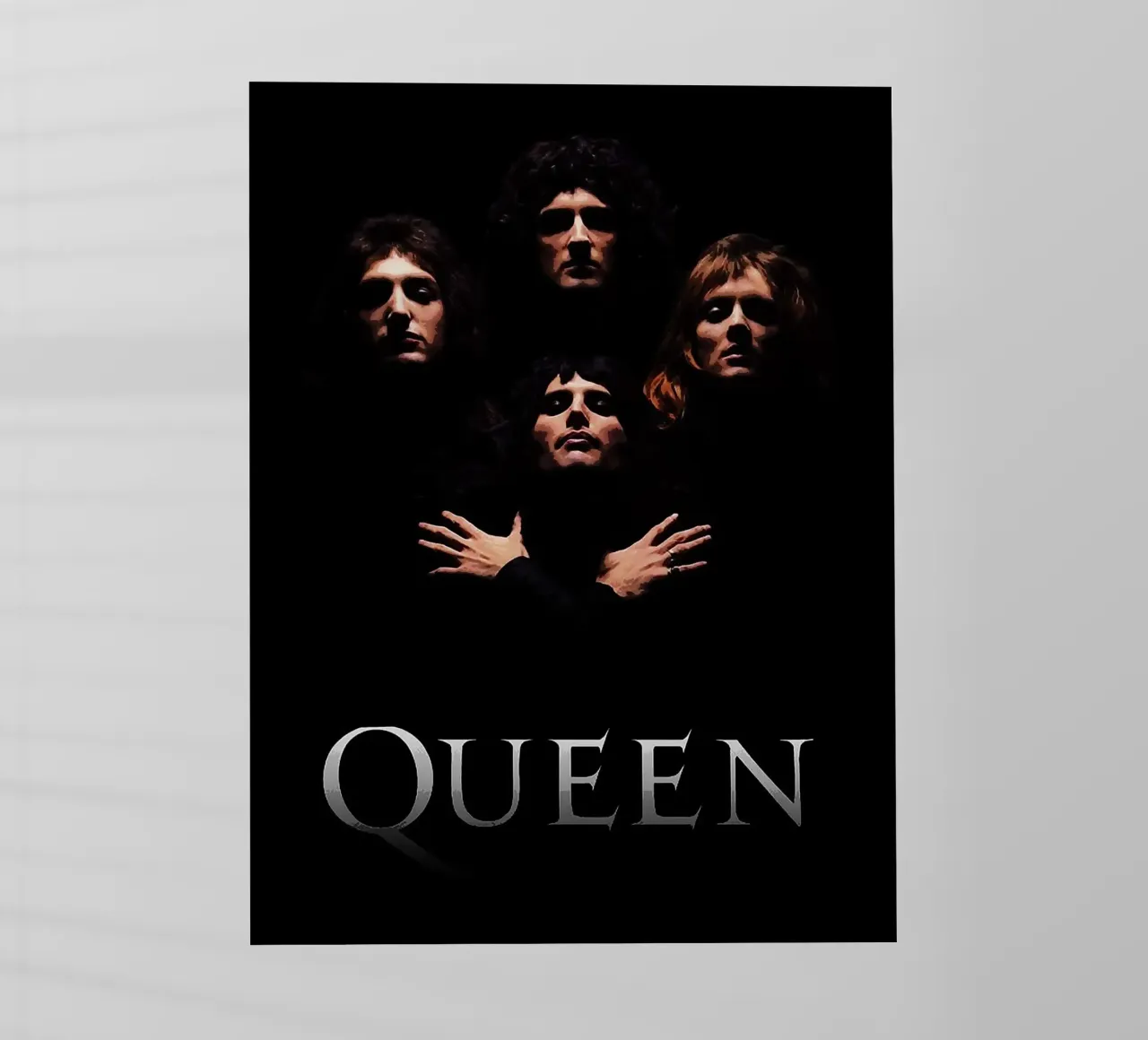 queen band backlit film by vanhesling