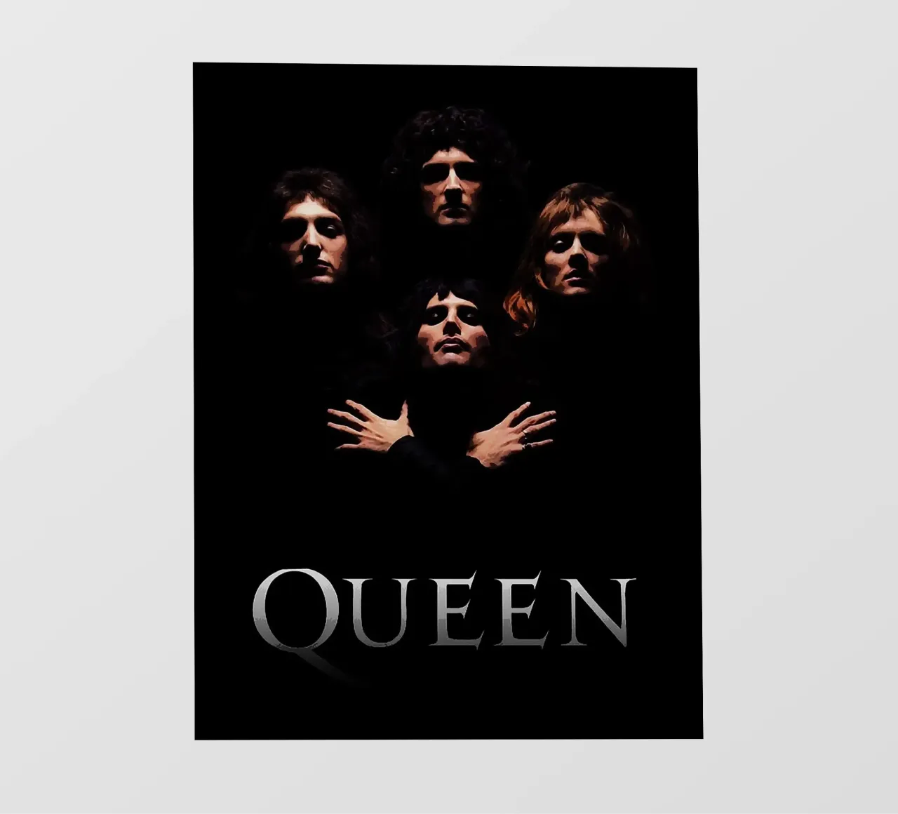 queen band backlit film by vanhesling