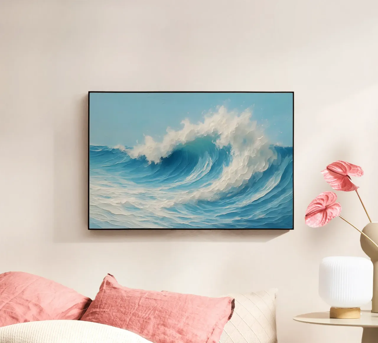 Breaking Wave – Dynamic Ocean Prin plexiglass da Tide & Texture