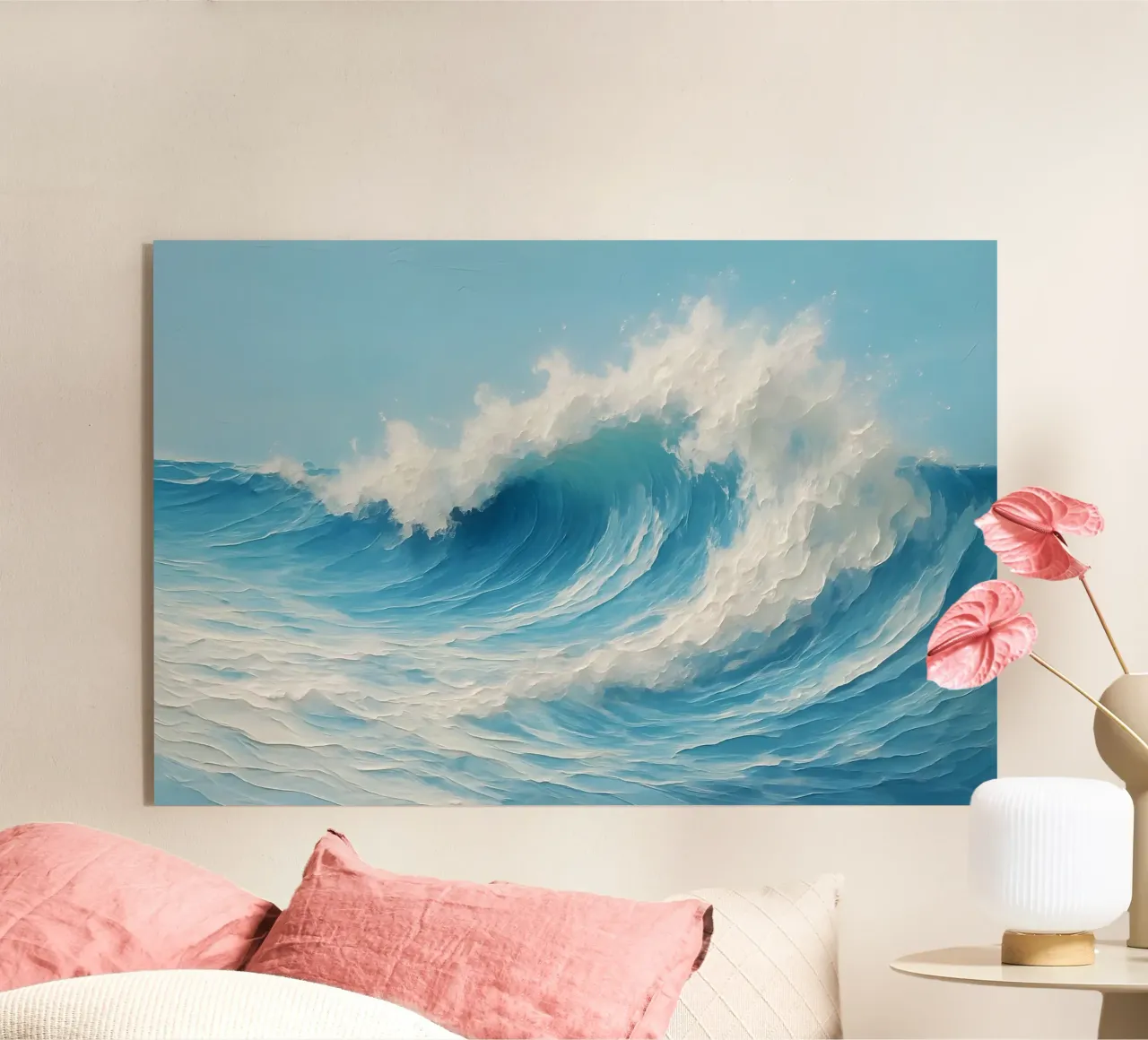 Breaking Wave – Dynamic Ocean Prin plexiglass da Tide & Texture