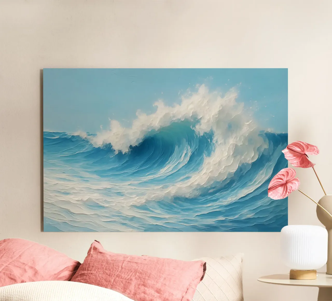 Breaking Wave – Dynamic Ocean Prin alluminio dibond da Tide & Texture