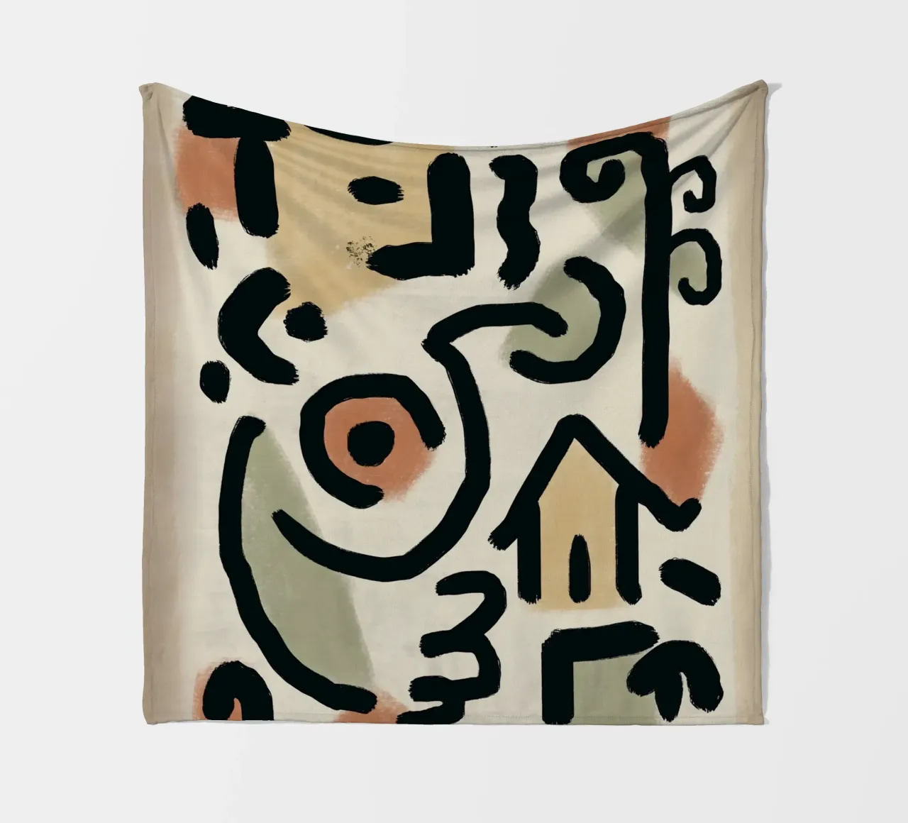 Colpi gestuali 02 coperta in pile da Little Dean