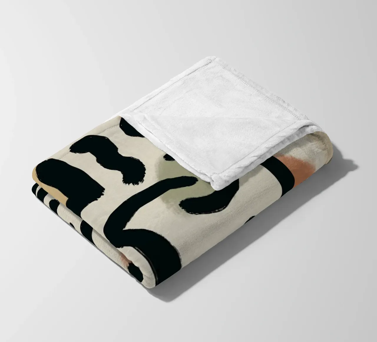 Colpi gestuali 02 coperta in pile da Little Dean