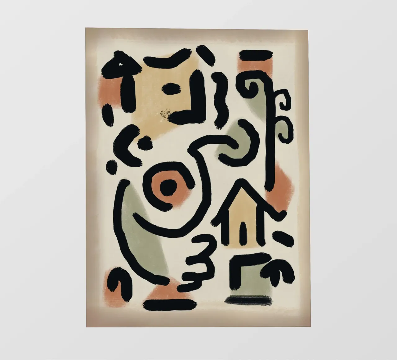 Colpi gestuali 02 pellicola backlit da Little Dean