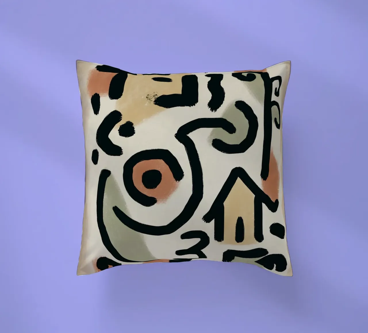 Colpi gestuali 02 cuscino da Little Dean