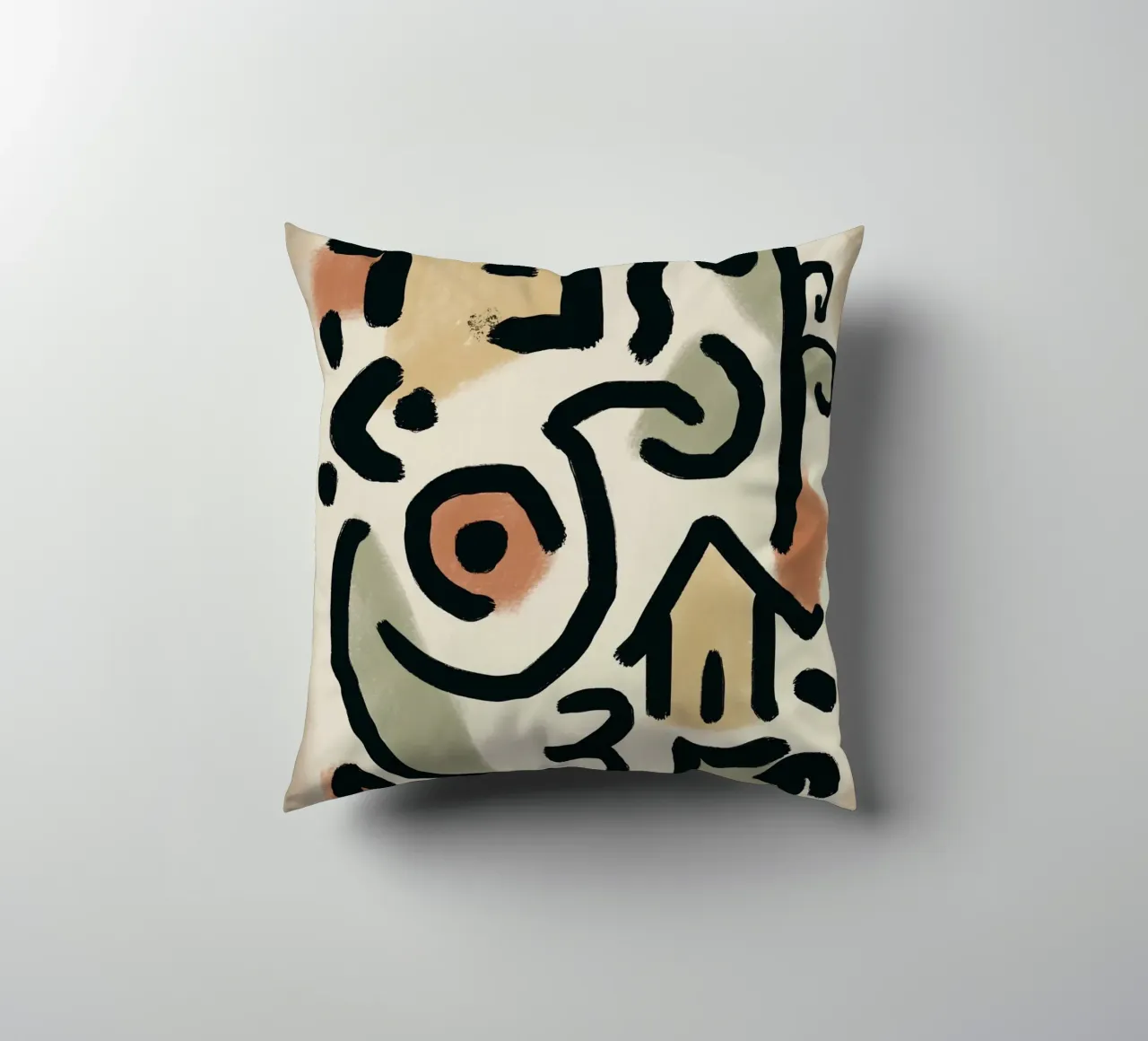 Colpi gestuali 02 cuscino da Little Dean