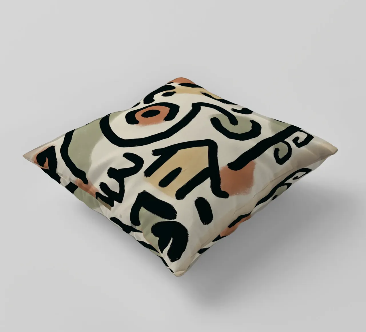 Colpi gestuali 02 cuscino da Little Dean