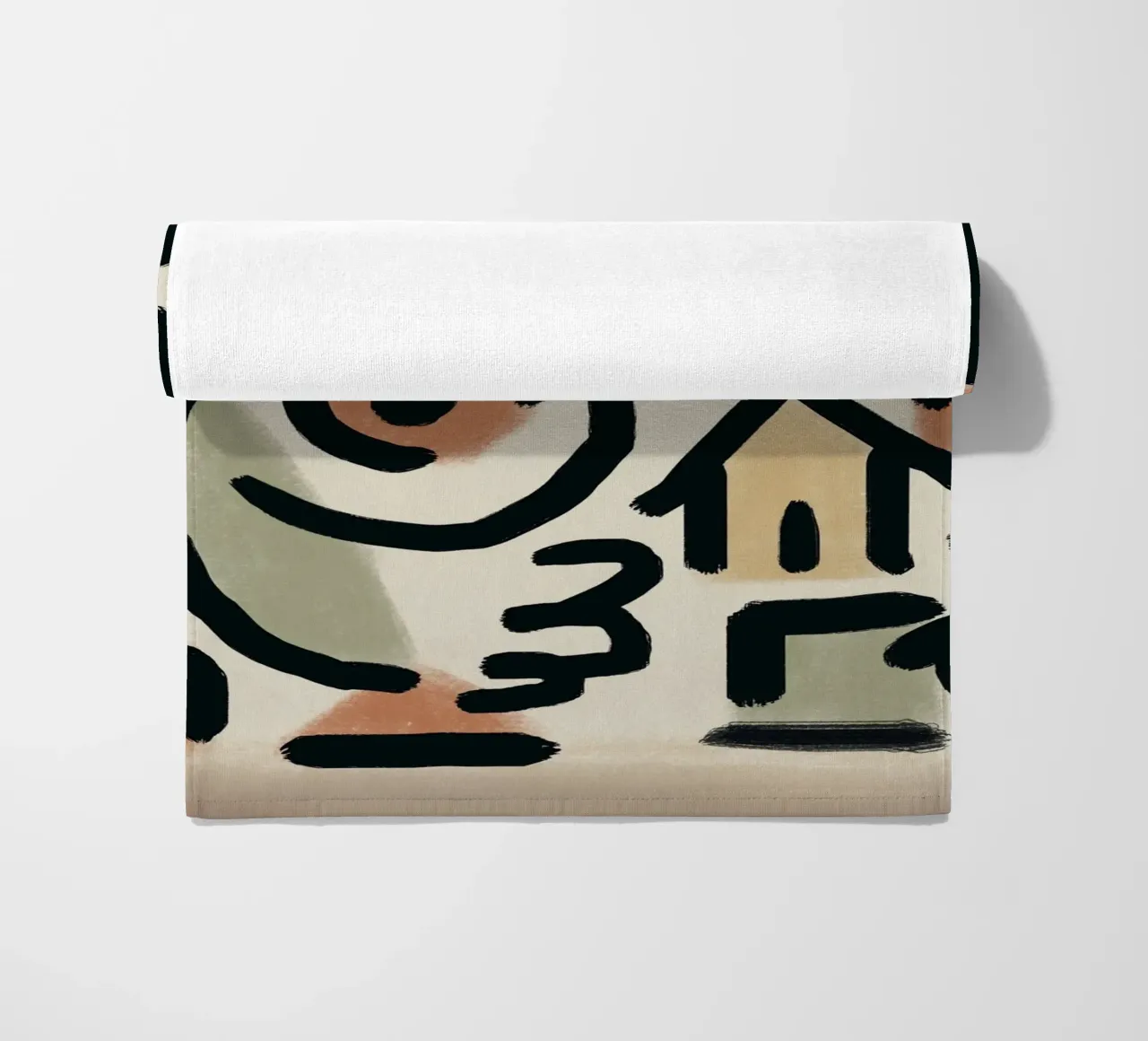 Colpi gestuali 02 telo mare da Little Dean