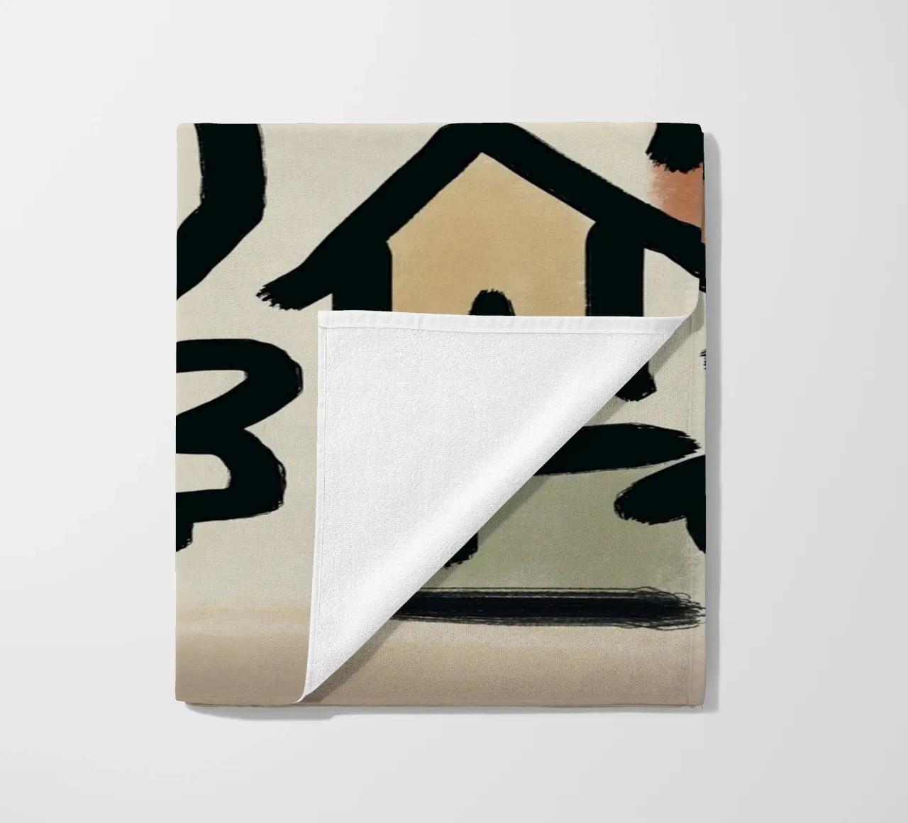 Colpi gestuali 02 telo mare da Little Dean