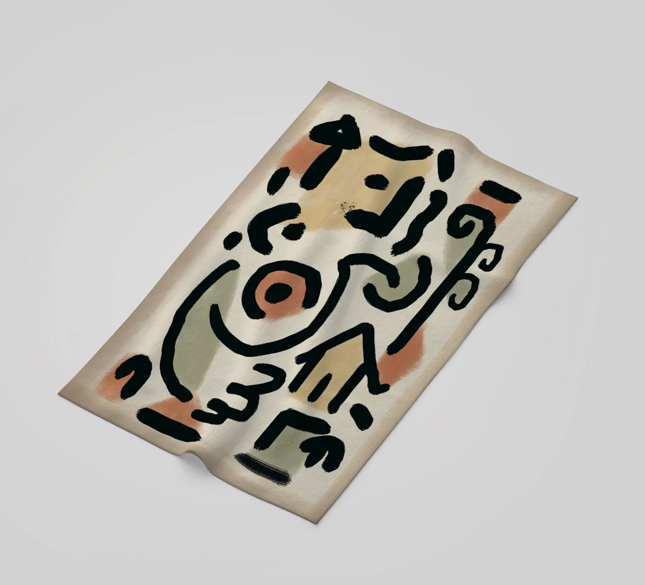 Colpi gestuali 02 telo mare da Little Dean