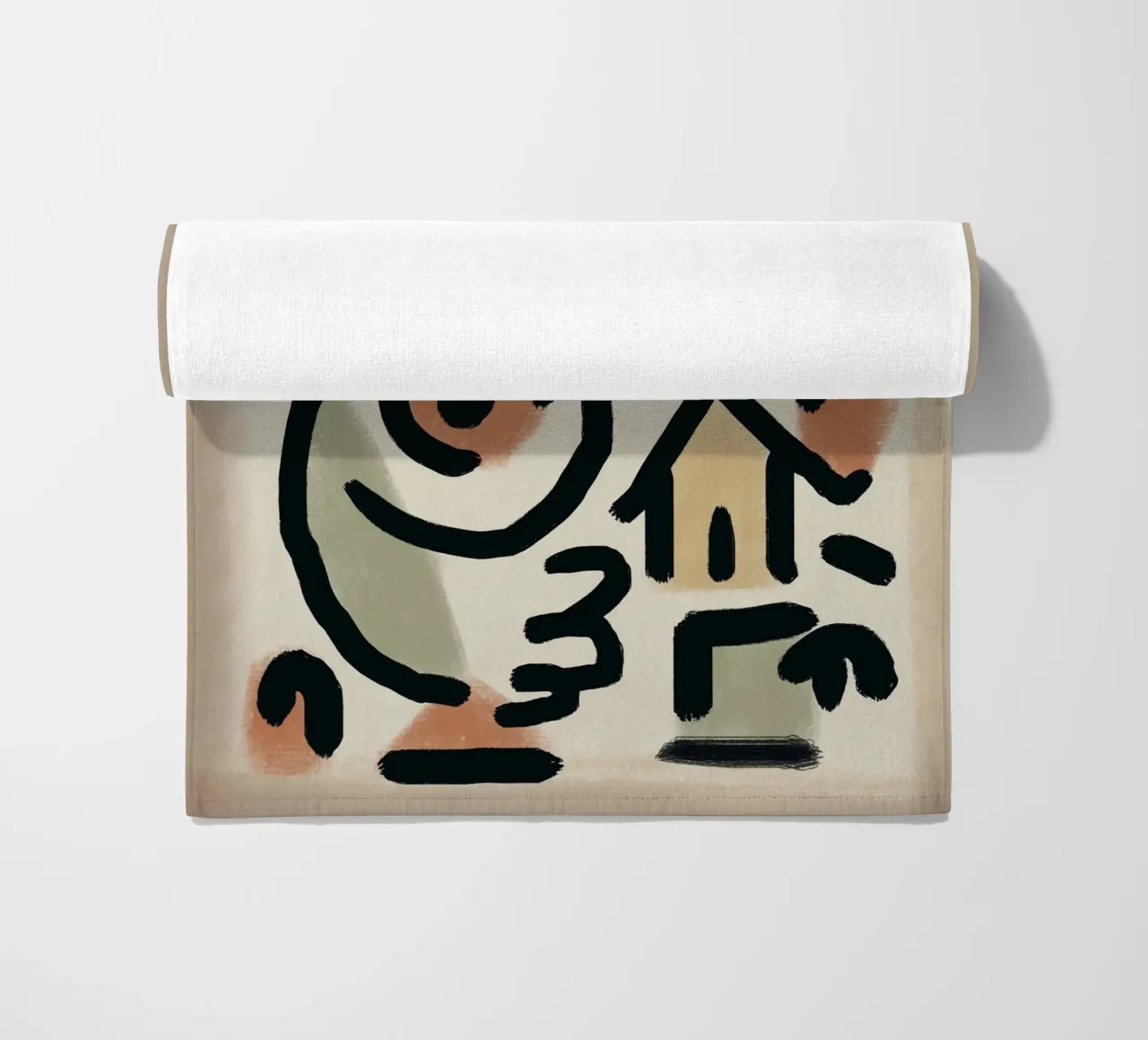 Colpi gestuali 02 telo mare da Little Dean