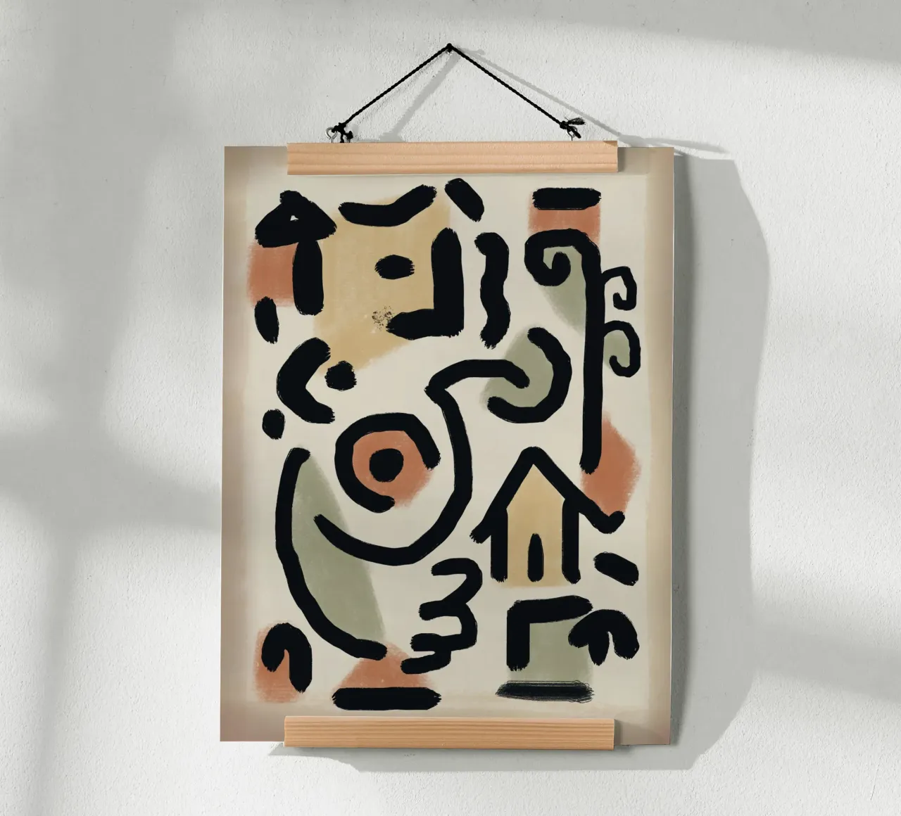 Colpi gestuali 02 carta hahnemühle da Little Dean